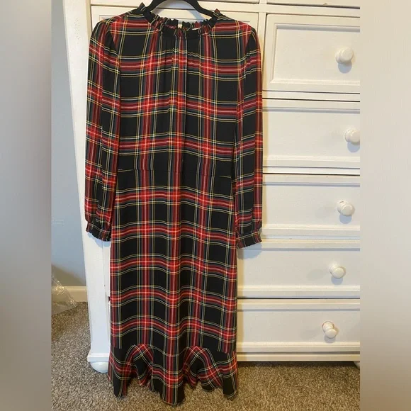 J.Crew plaid dress - Picture 1 of 6